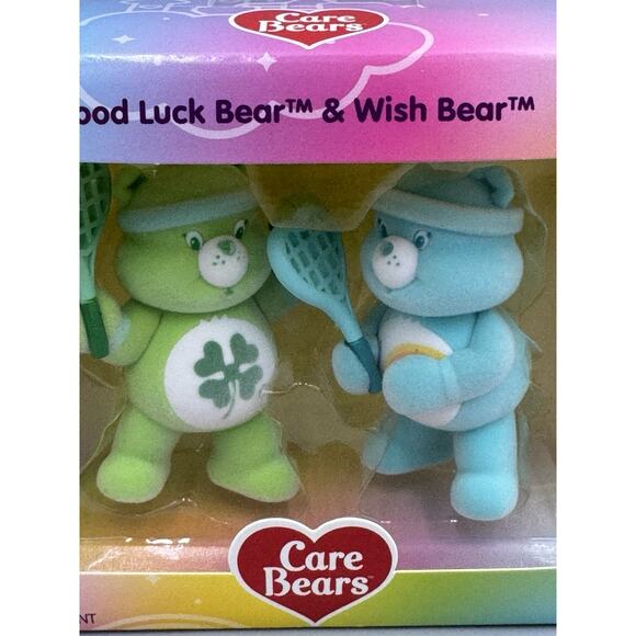 Lot Of 3 Packs Of Care Bears Flocked Collectible Care Bear Figures Set New - Picture 3 of 12